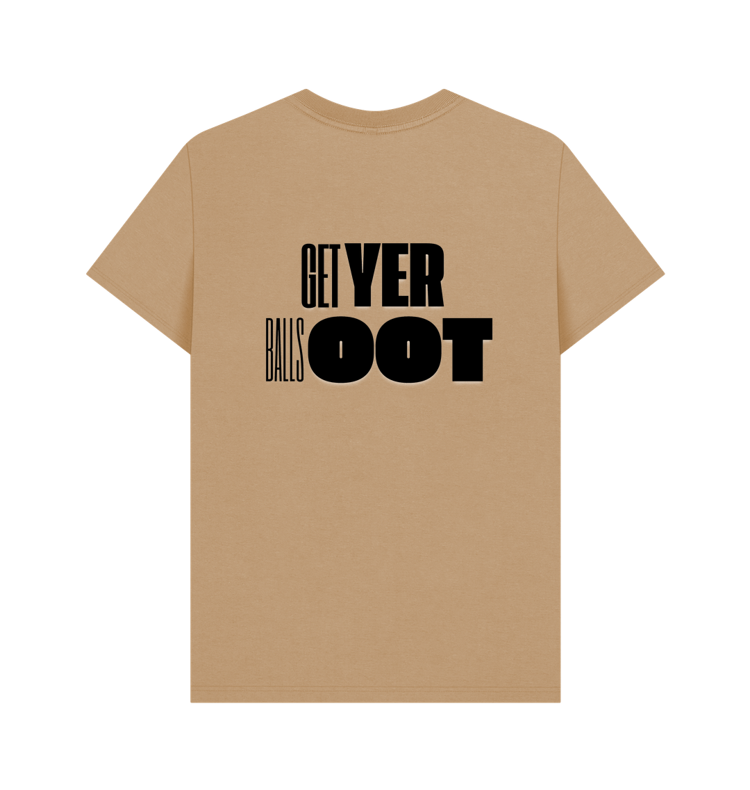 Sand Printed T-shirt Back