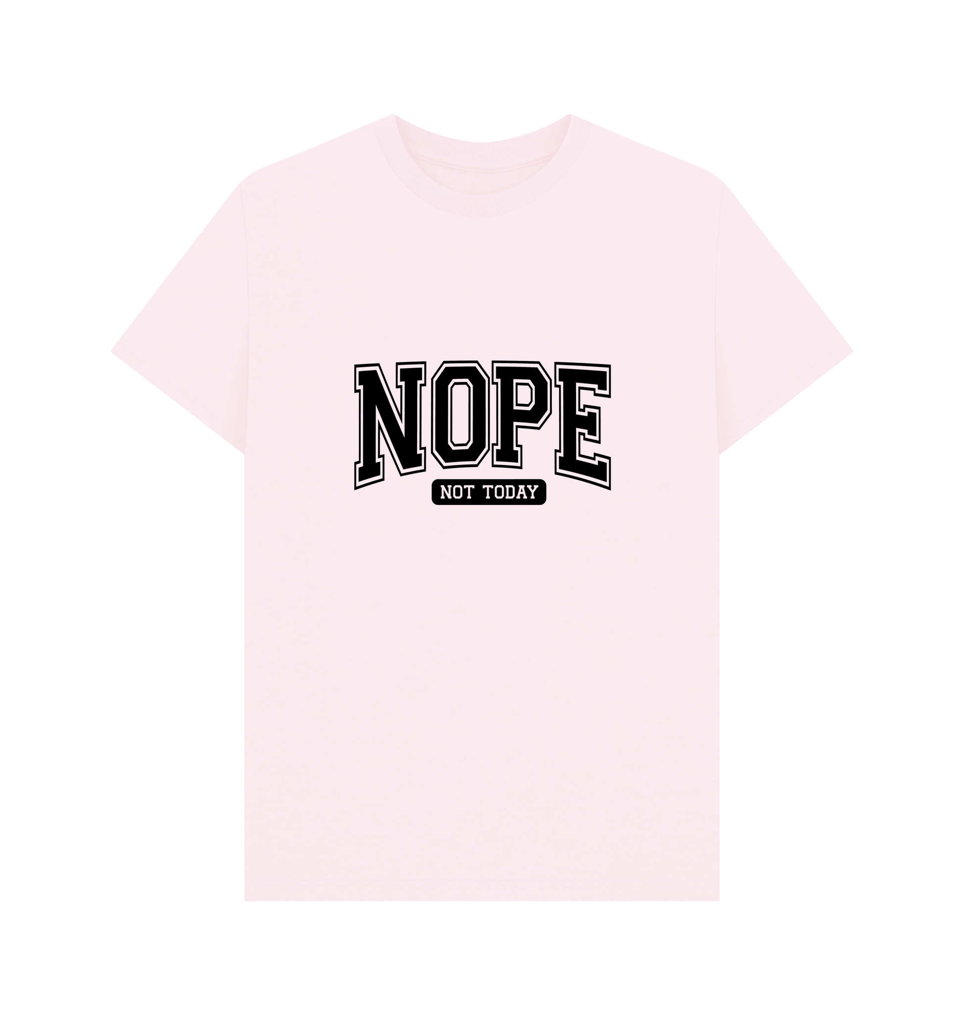 Pink Printed T-shirt Front