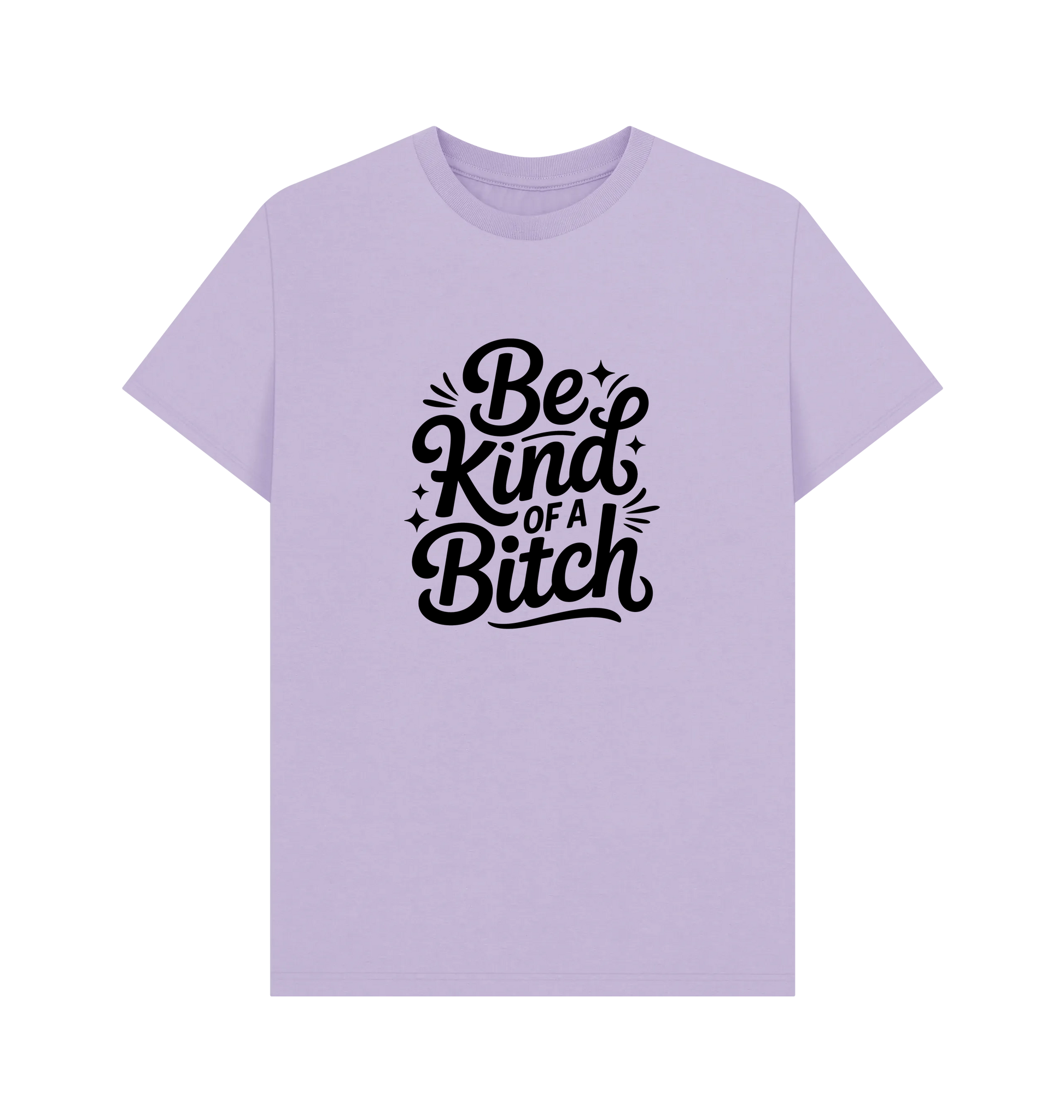 Lilac Printed T-shirt Front