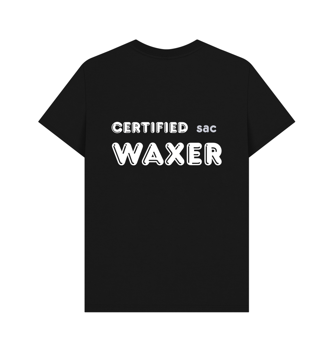 Black Printed T-shirt Back