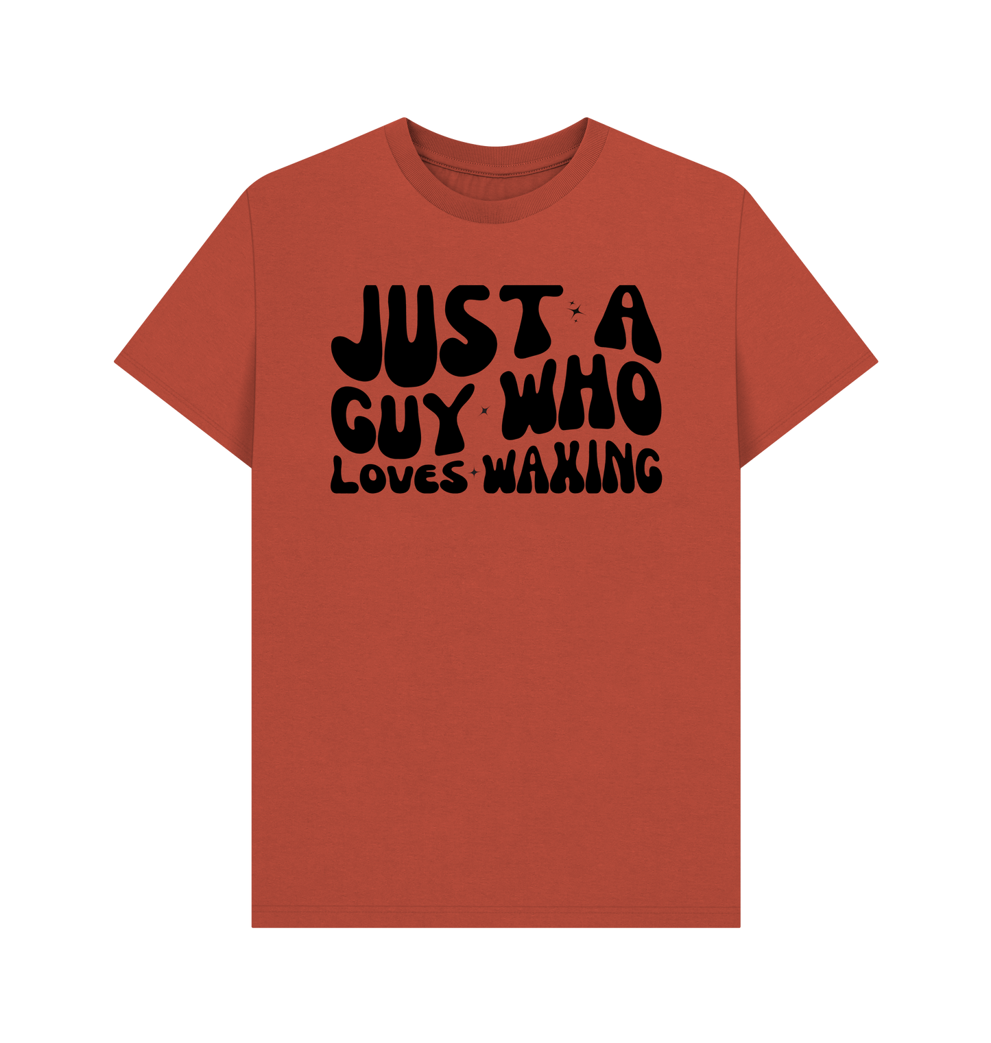 Rust Printed T-shirt Front