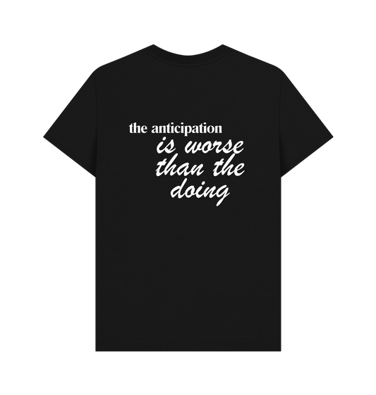 Black Printed T-shirt Back