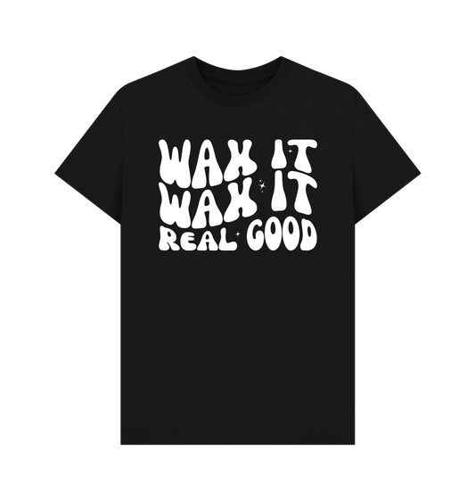 Black Printed T-shirt Front