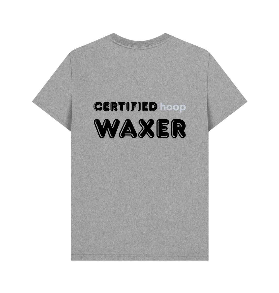 Athletic Grey Printed T-shirt Back
