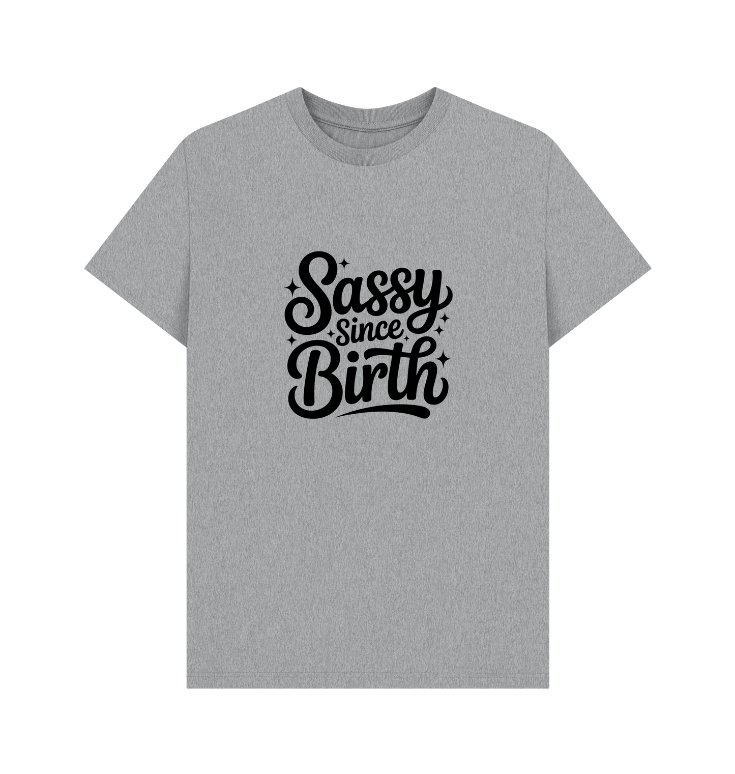 Athletic Grey Printed T-shirt Front