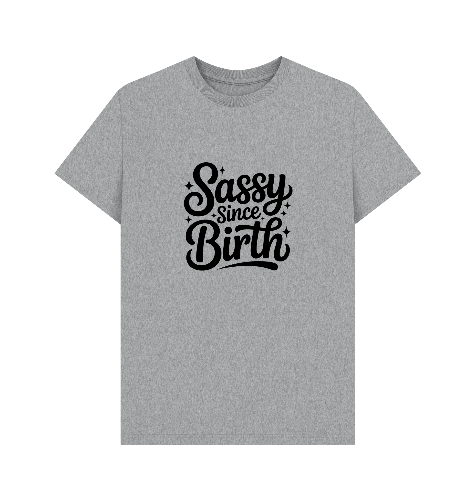Athletic Grey Printed T-shirt Front
