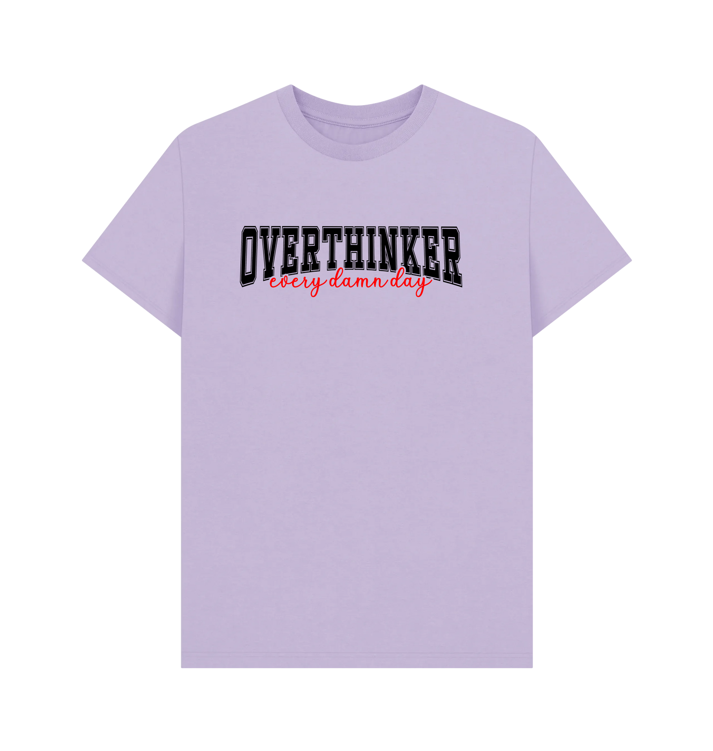 Lilac Printed T-shirt Front