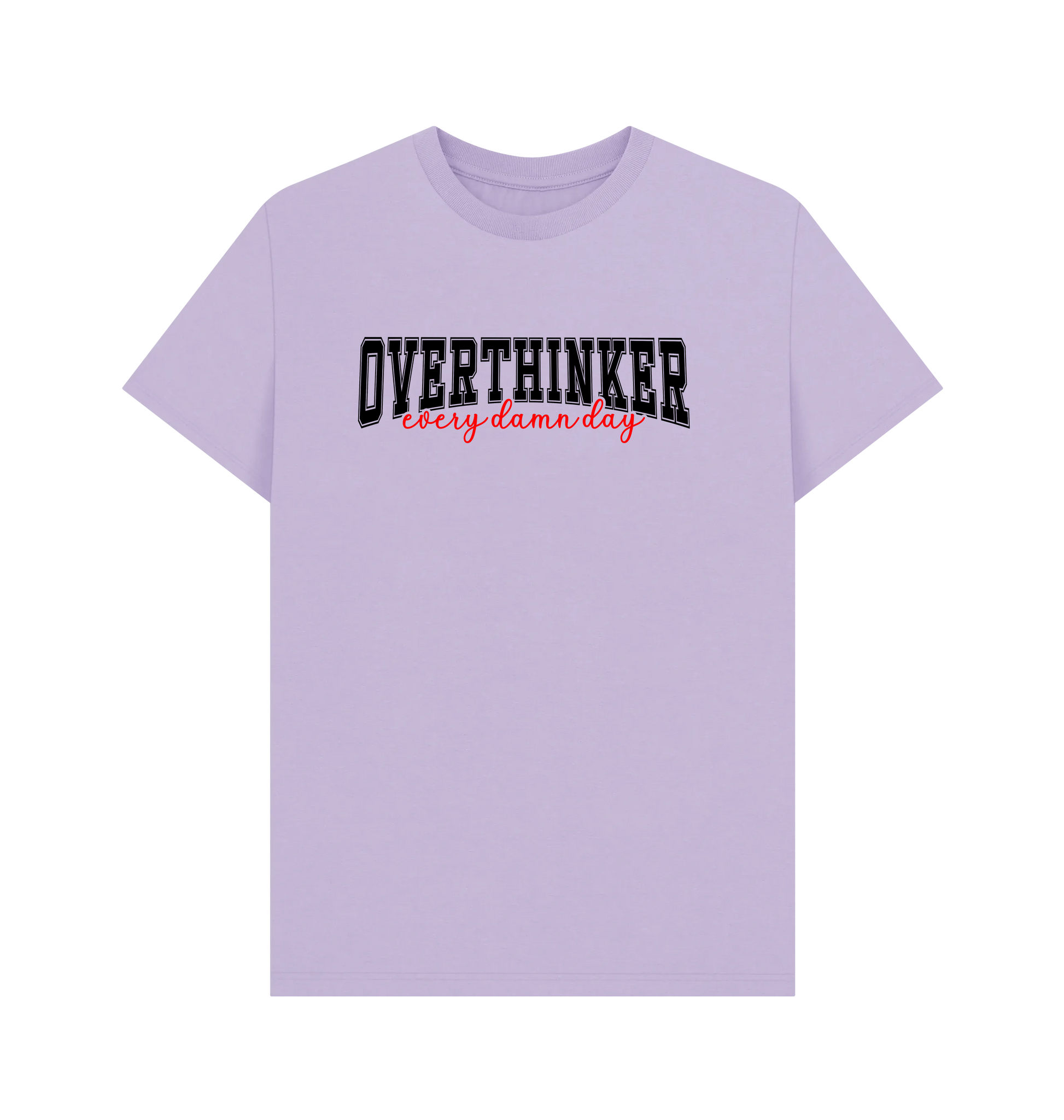 Lilac Printed T-shirt Front