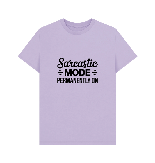 Lilac Printed T-shirt Front