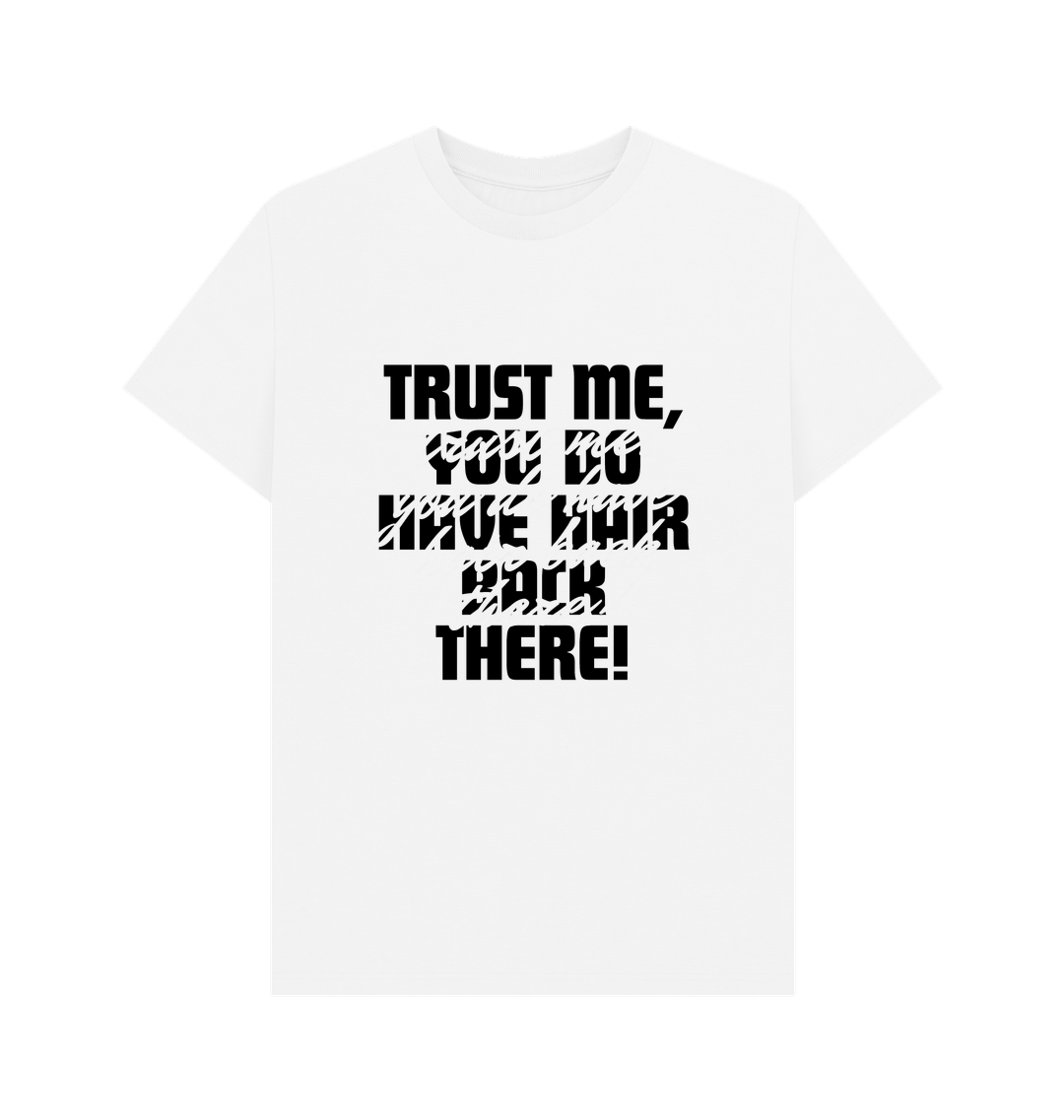 White Printed T-shirt Front