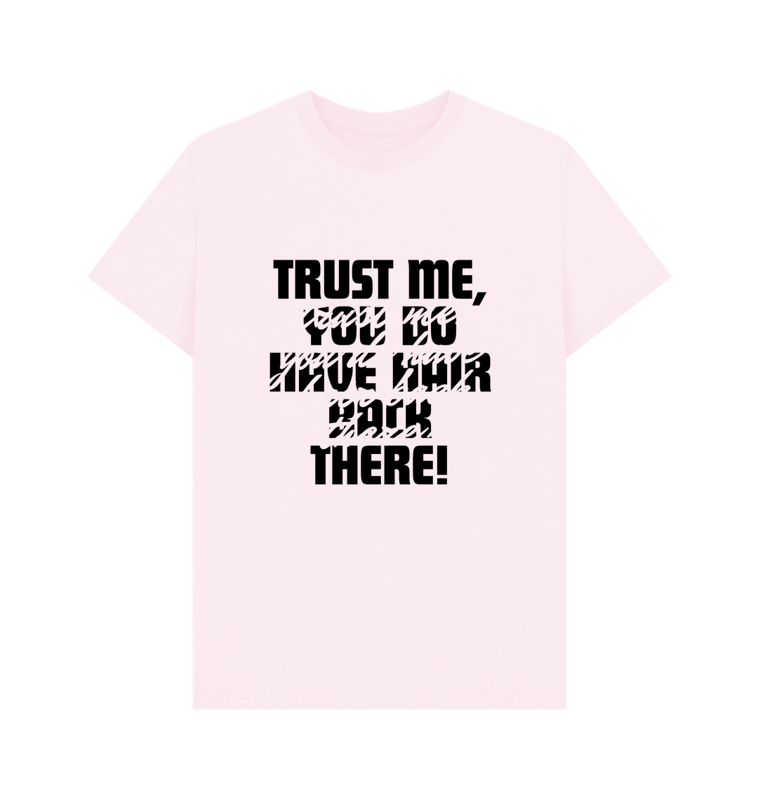 Pink Printed T-shirt Front
