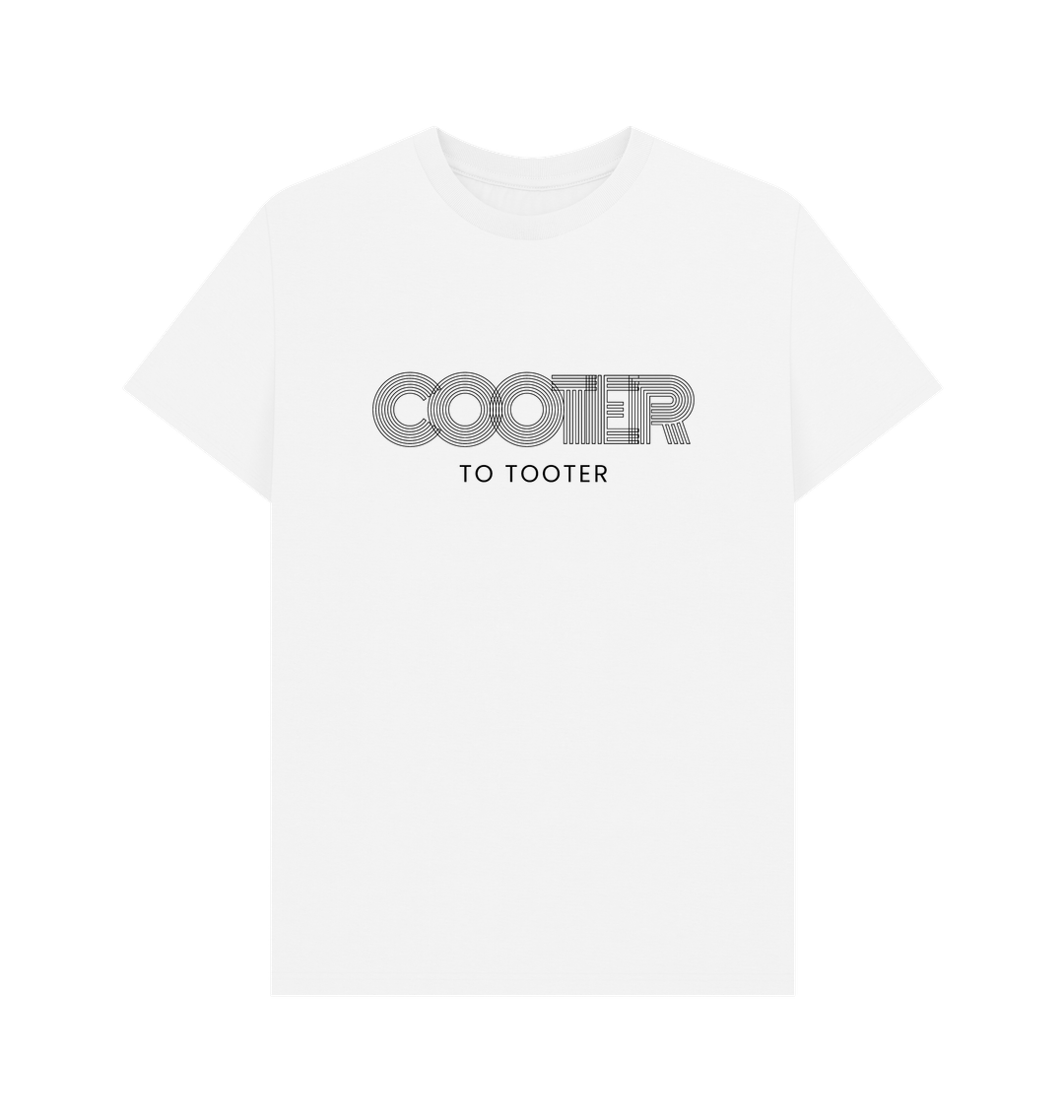 White Printed T-shirt Front