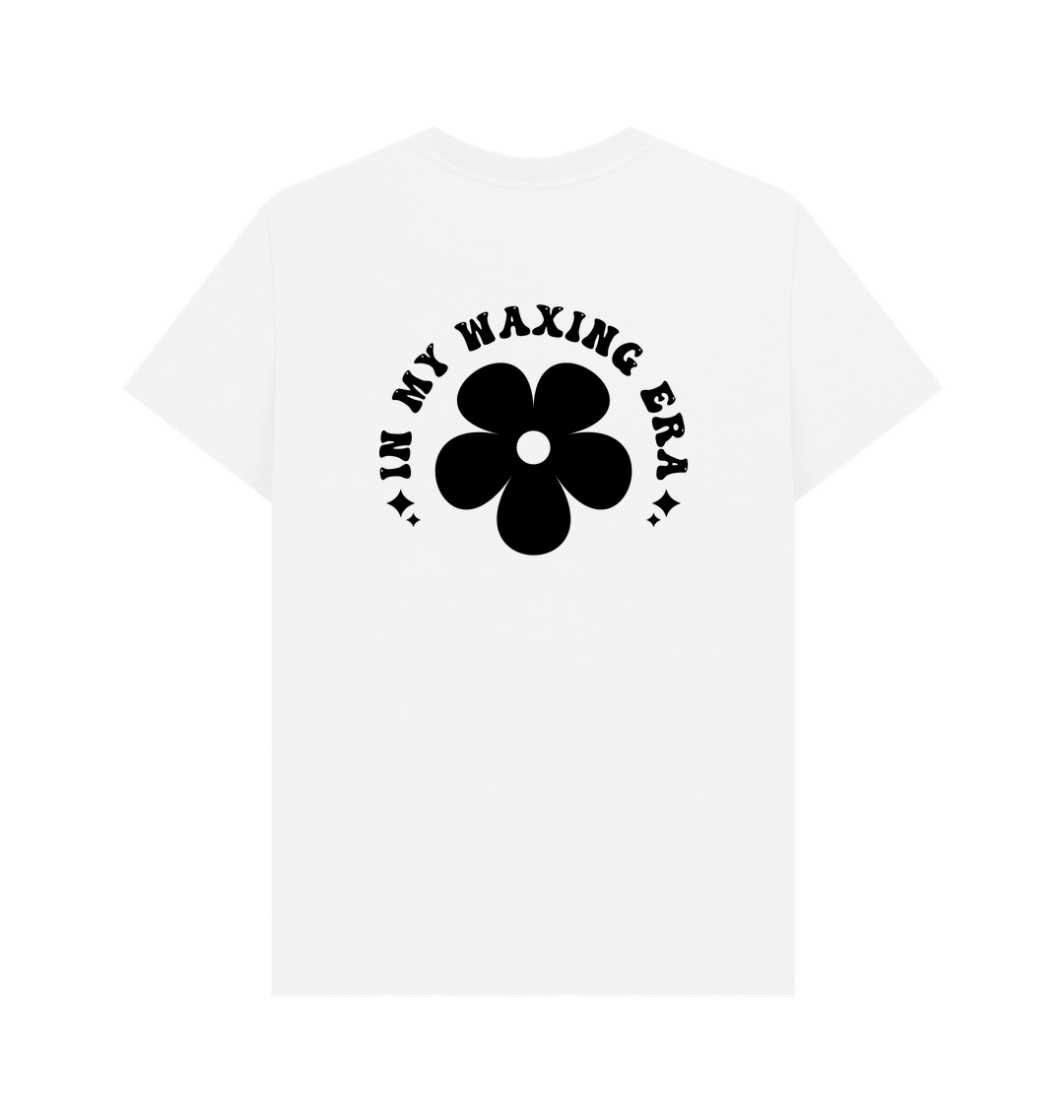 White Printed T-shirt Back