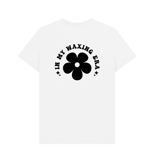 White Printed T-shirt Back