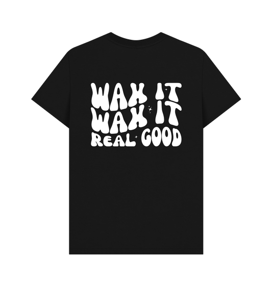 Black Printed T-shirt Back
