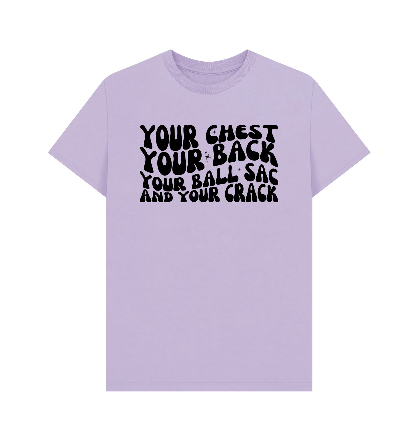 Lilac Printed T-shirt Front