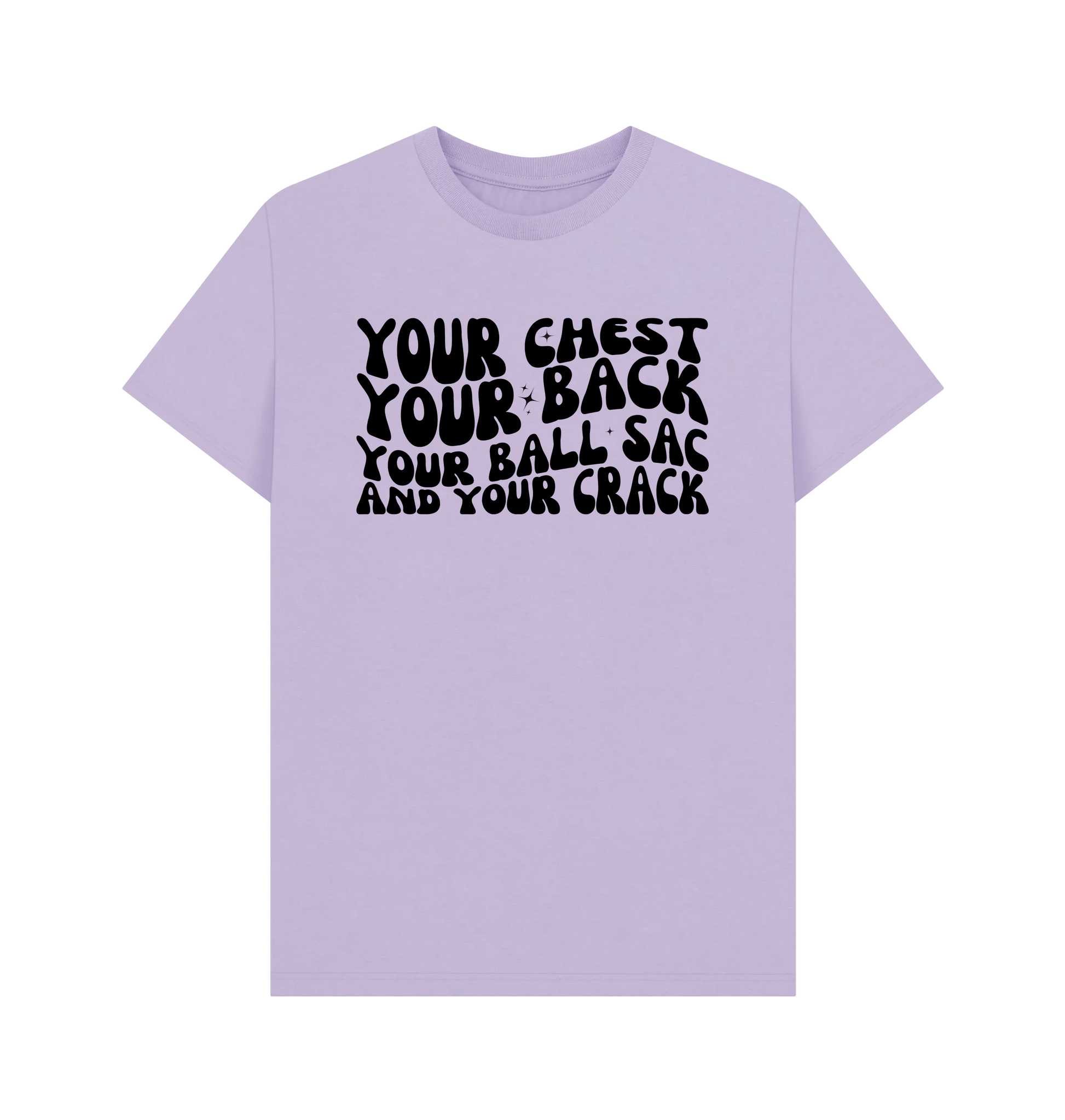 Lilac Printed T-shirt Front