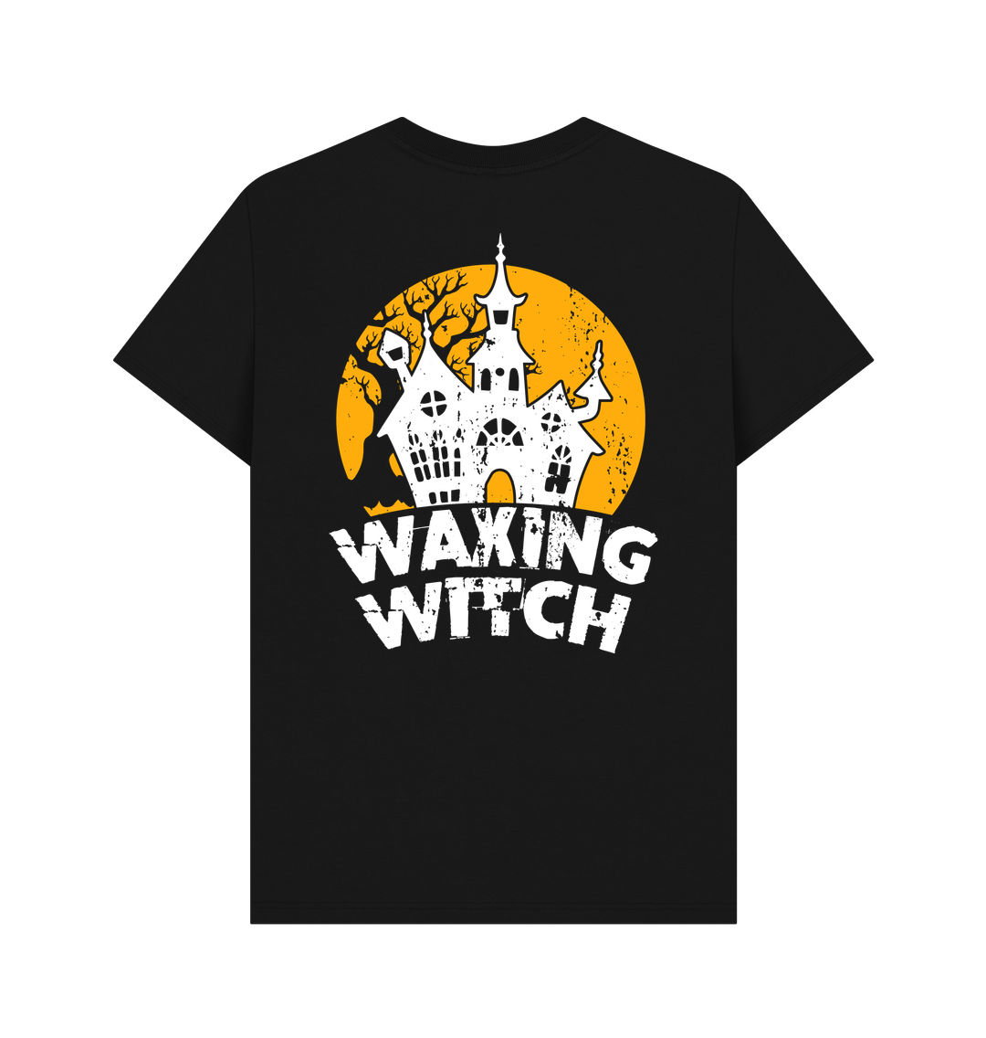 Black Printed T-shirt Back