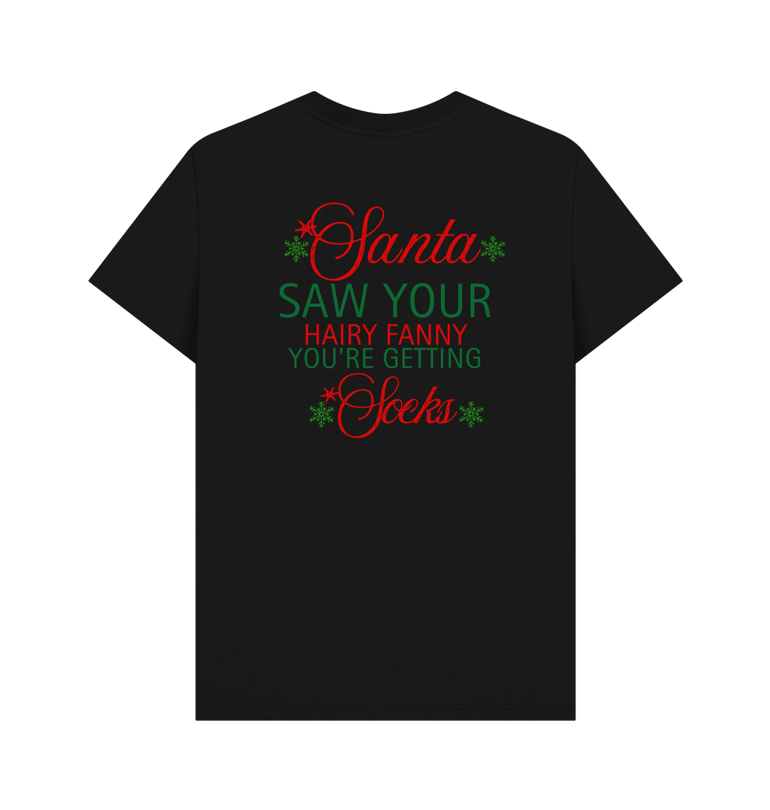 Black Printed T-shirt Back