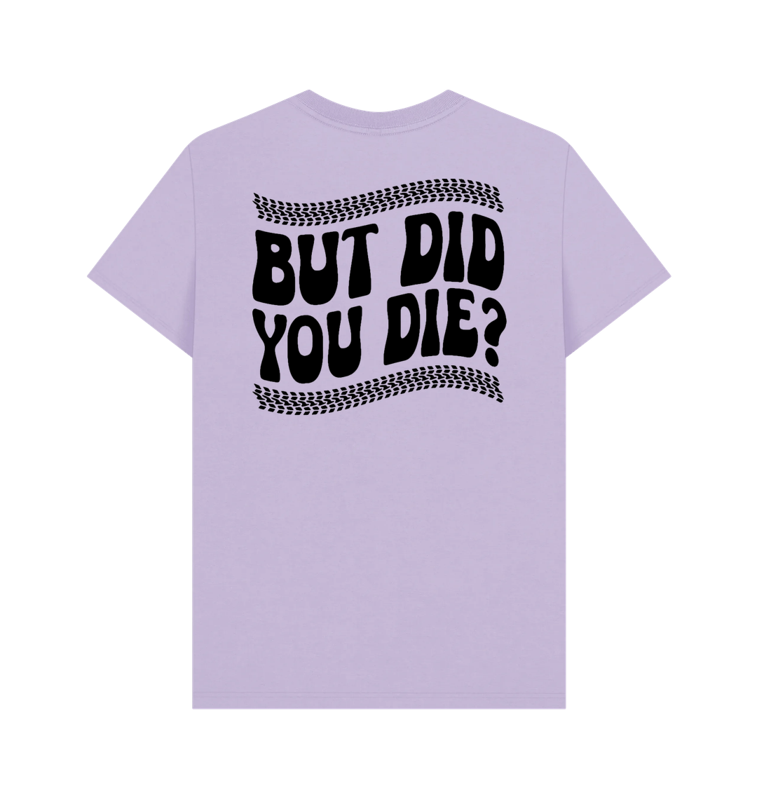 Lilac Printed T-shirt Back