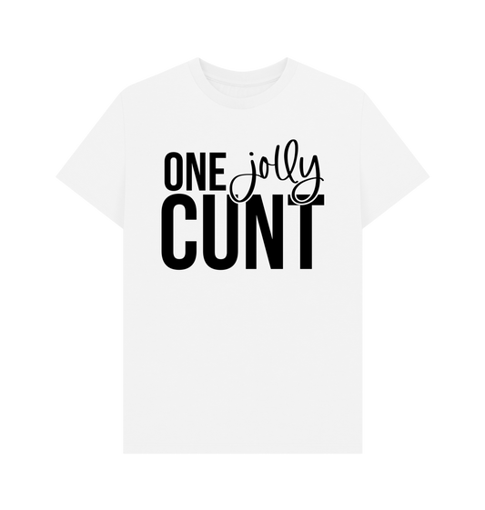 White Printed T-shirt Front