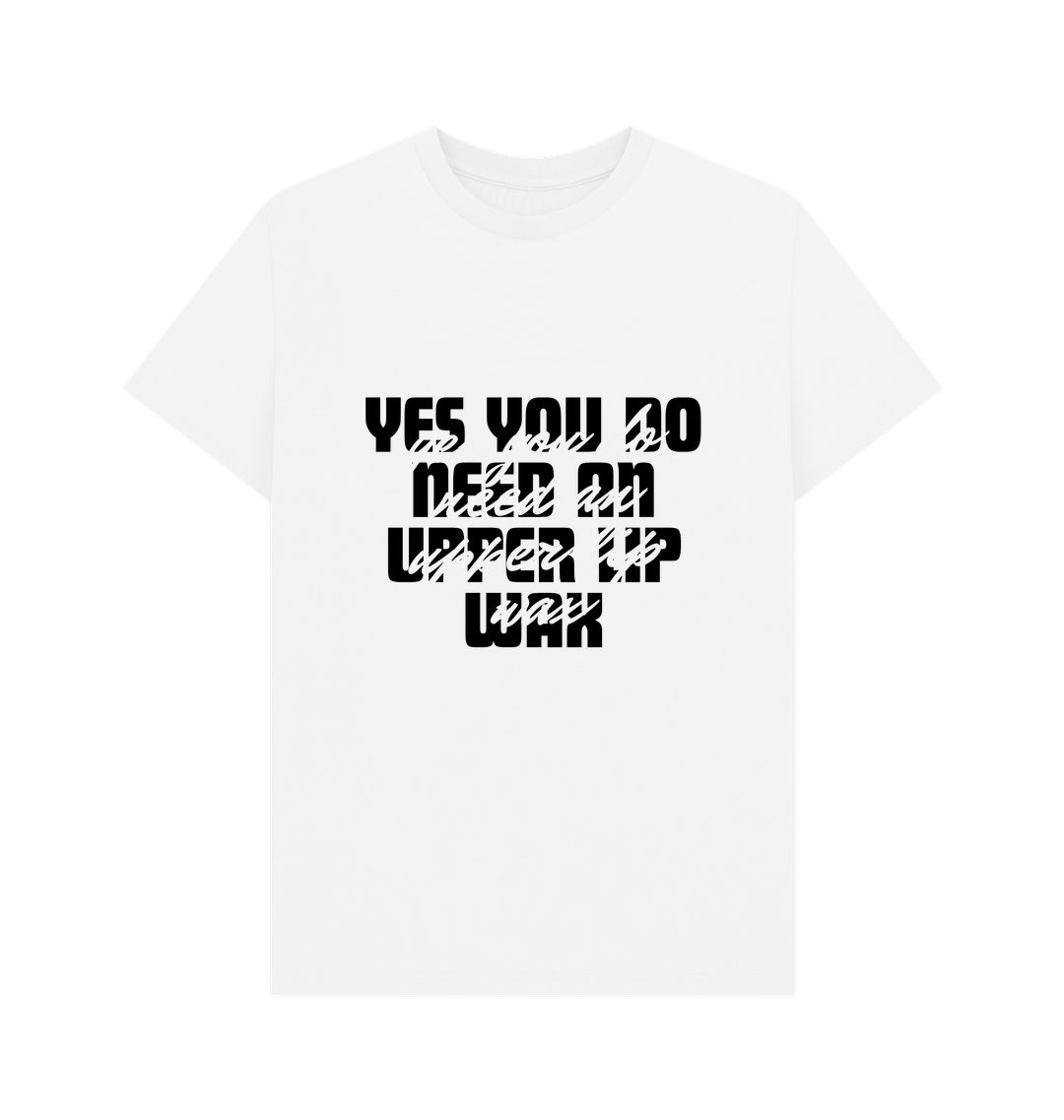 White Printed T-shirt Front