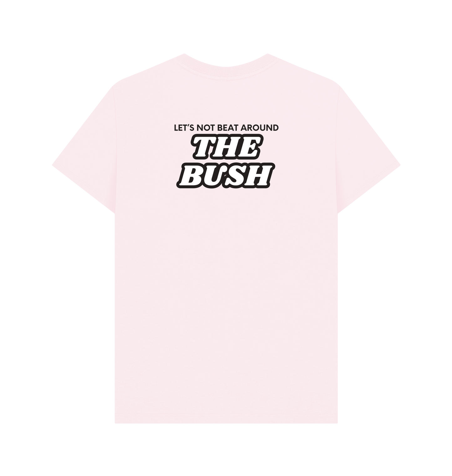 Pink Printed T-shirt Back