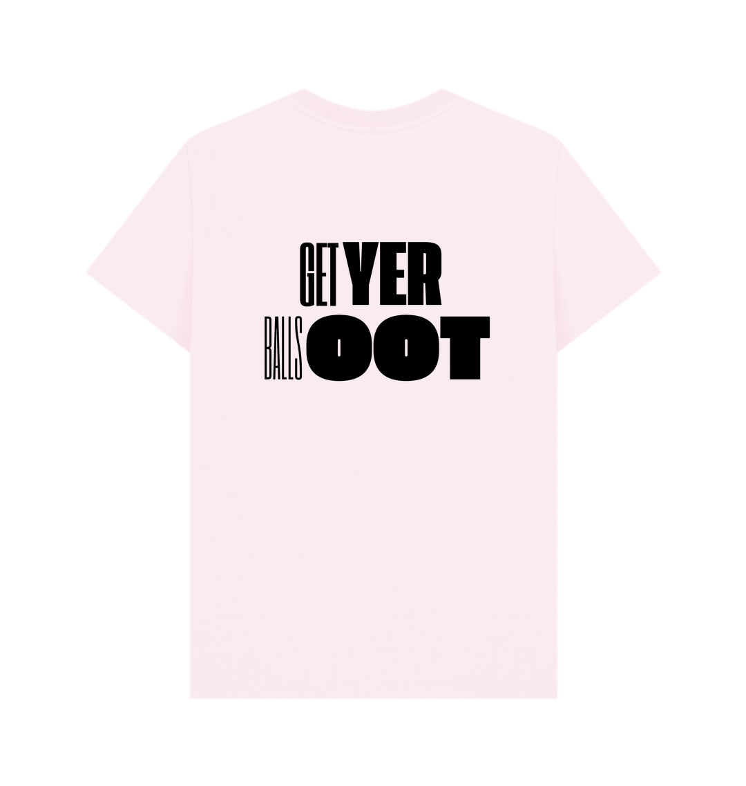 Pink Printed T-shirt Back