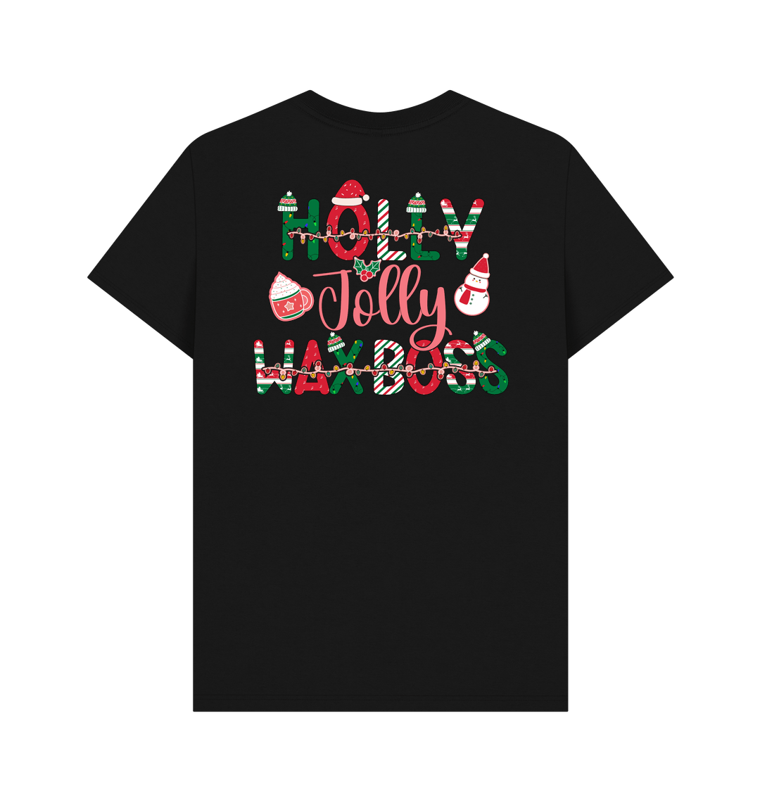 Black Printed T-shirt Back