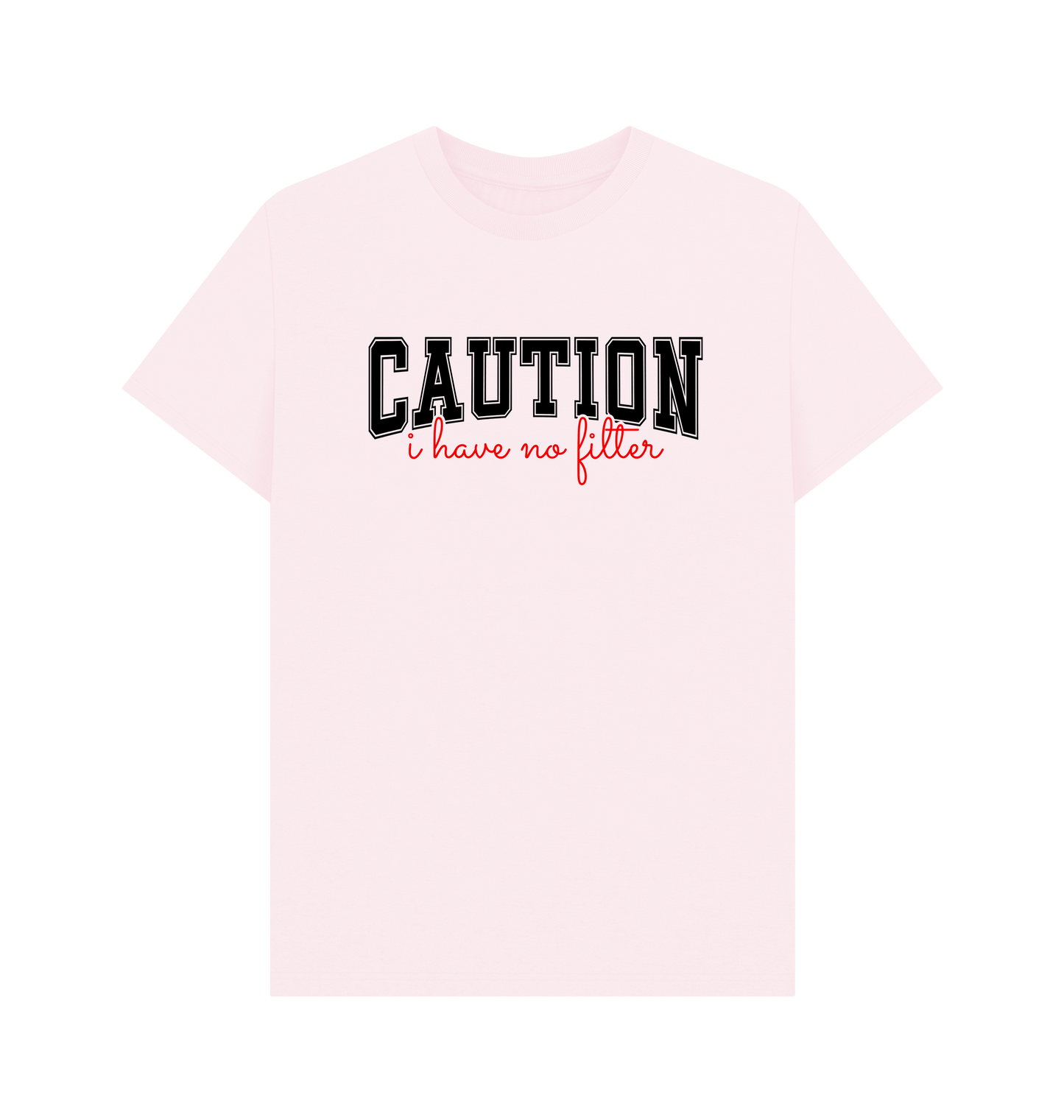 Pink Printed T-shirt Front