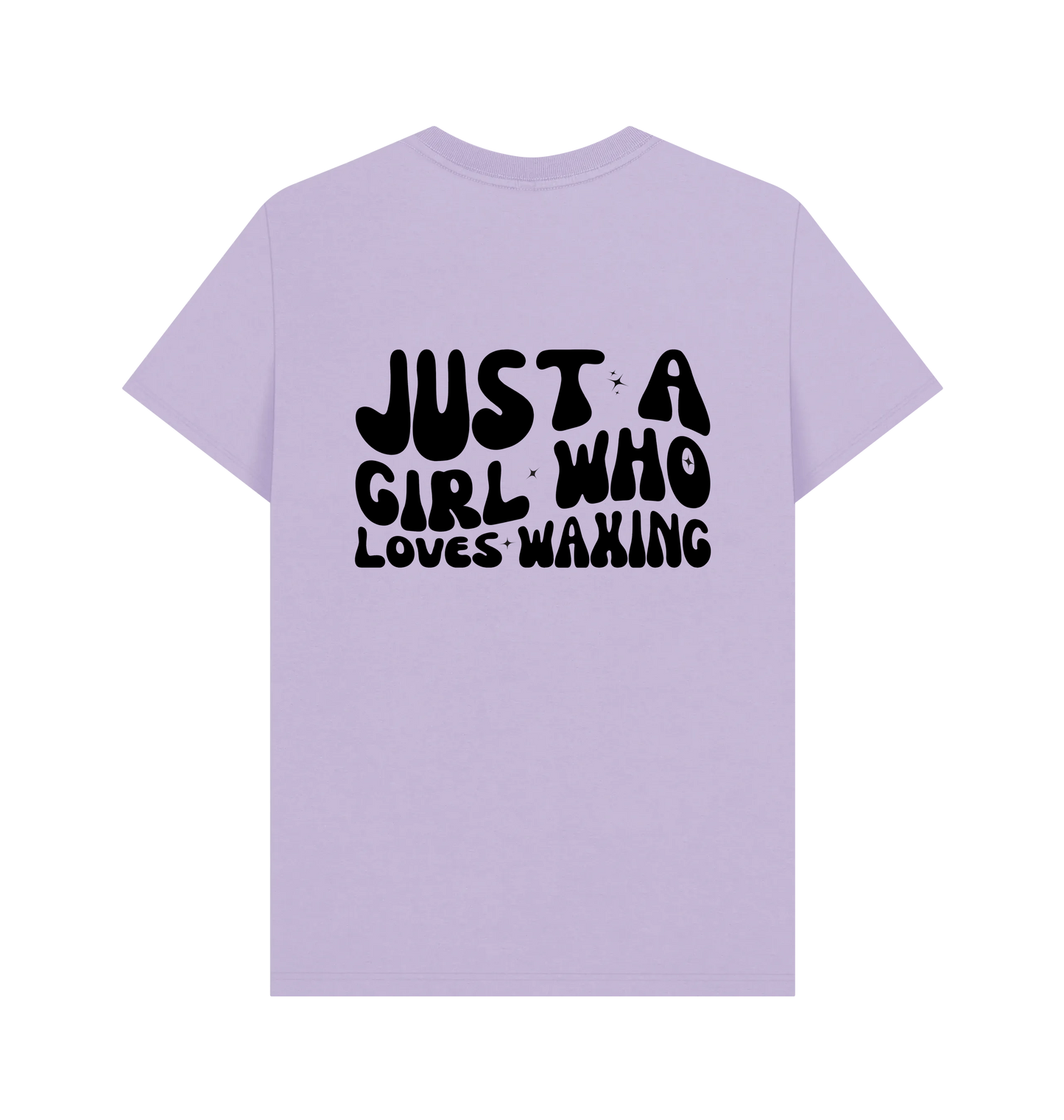 Lilac Printed T-shirt Back