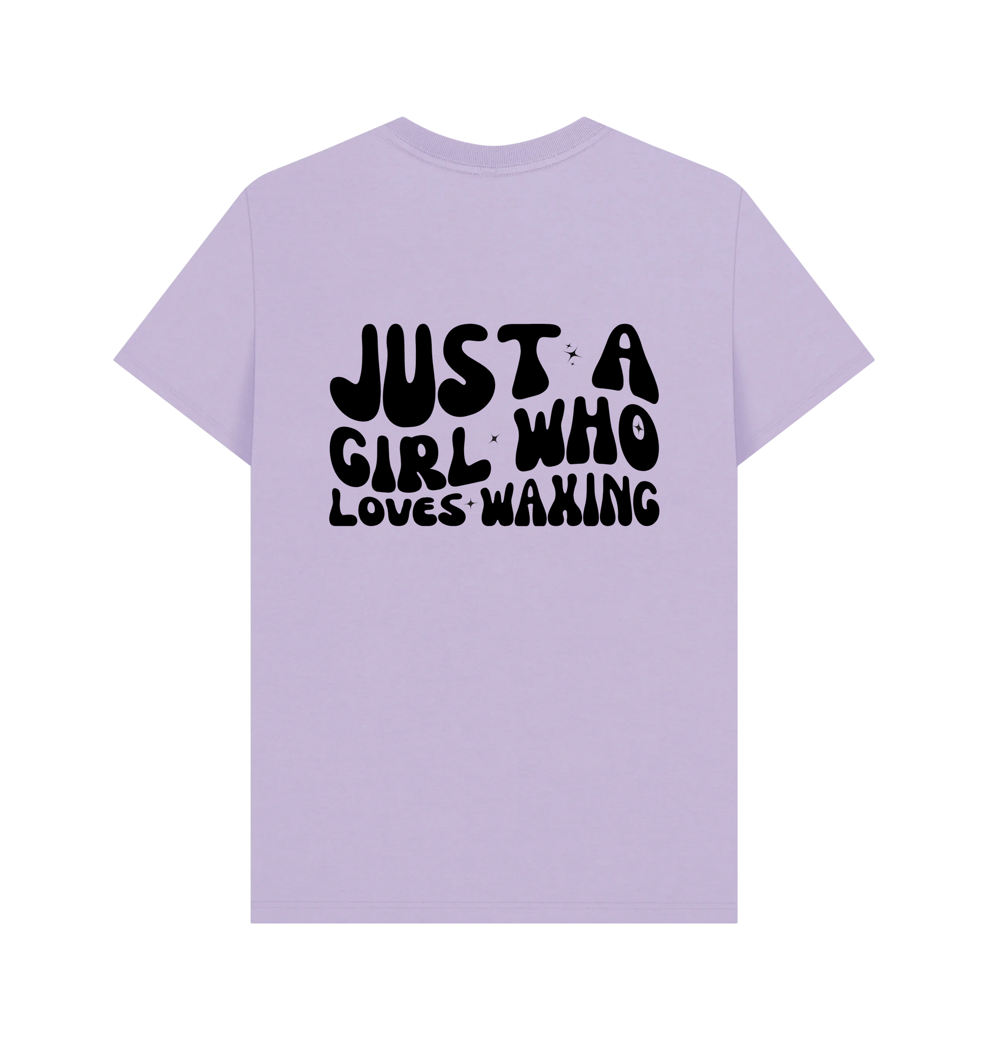Lilac Printed T-shirt Back