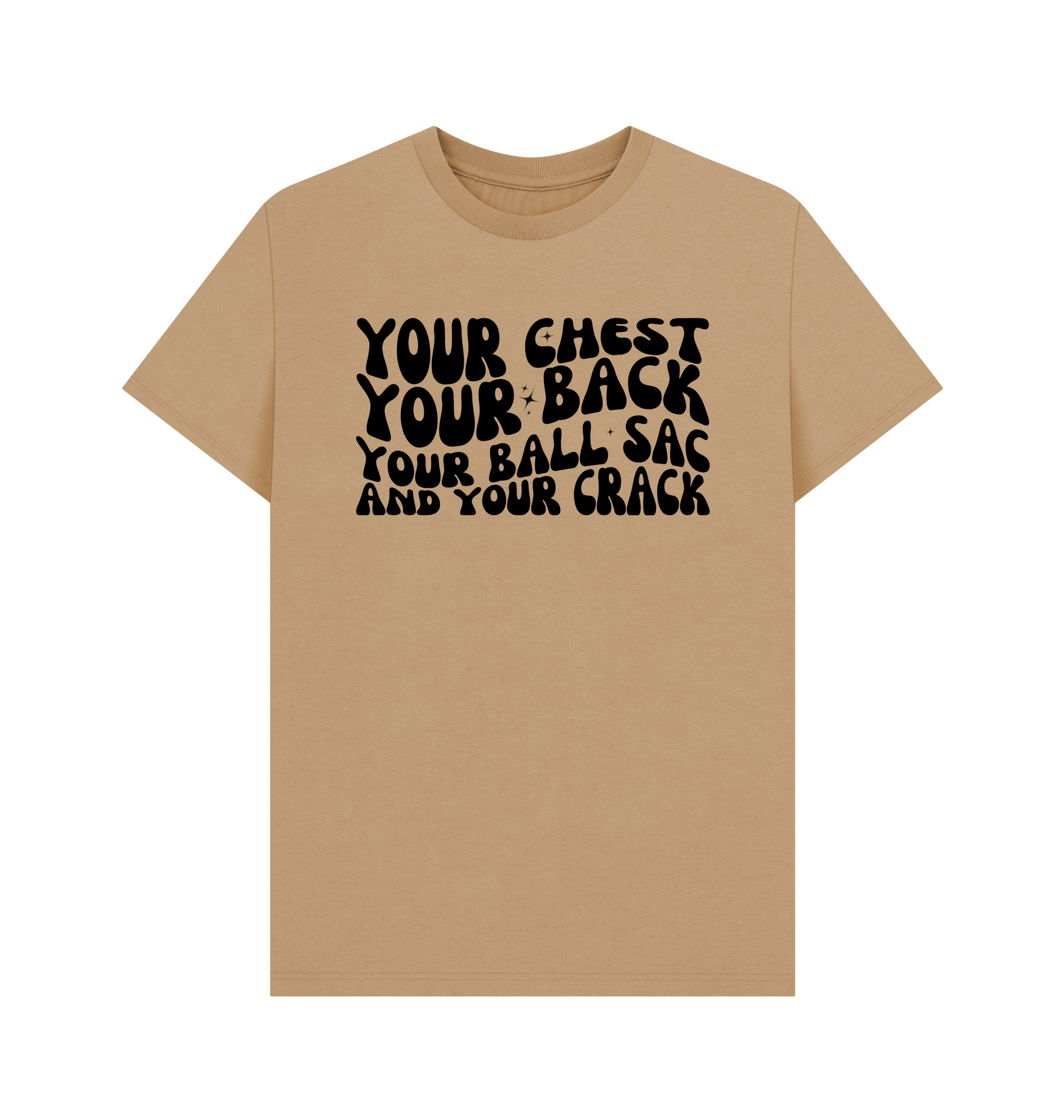 Sand Printed T-shirt Front