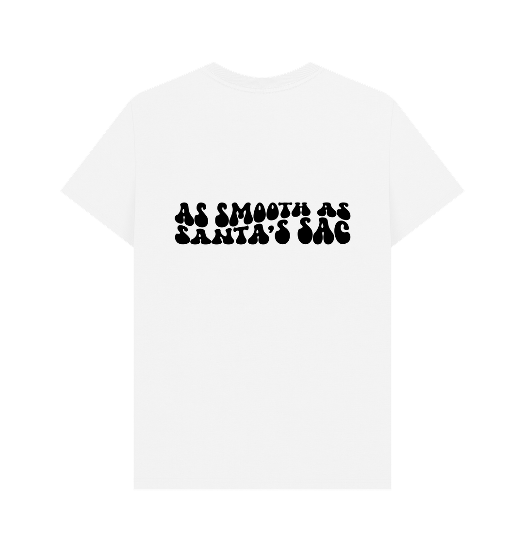 White Printed T-shirt Back