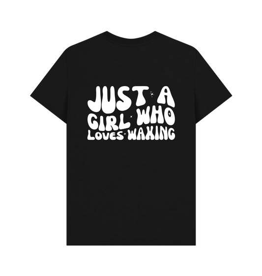 Black Printed T-shirt Back