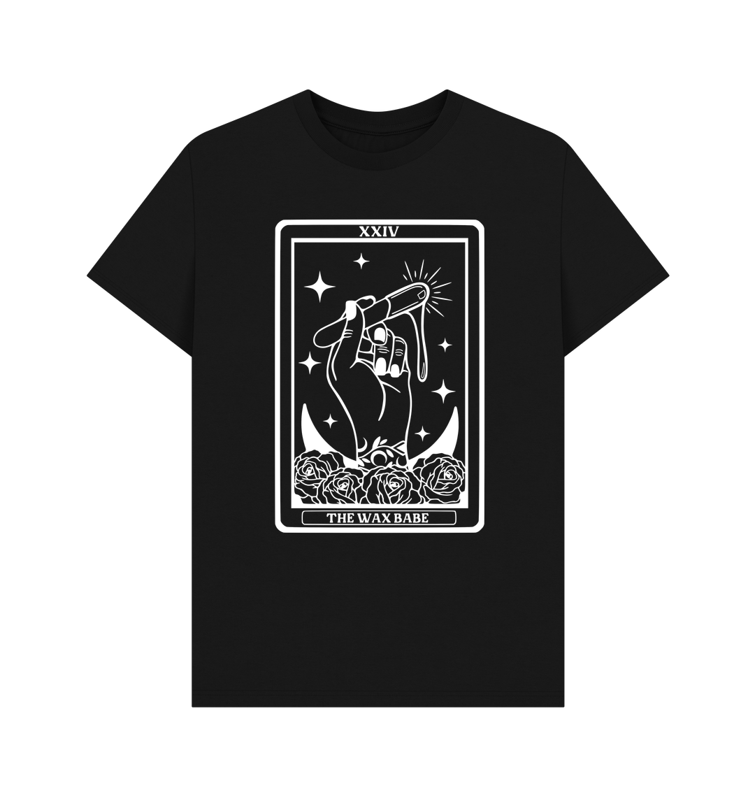 Black Printed T-shirt Front