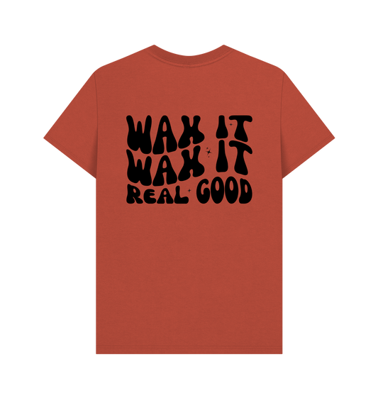 Rust Printed T-shirt Back
