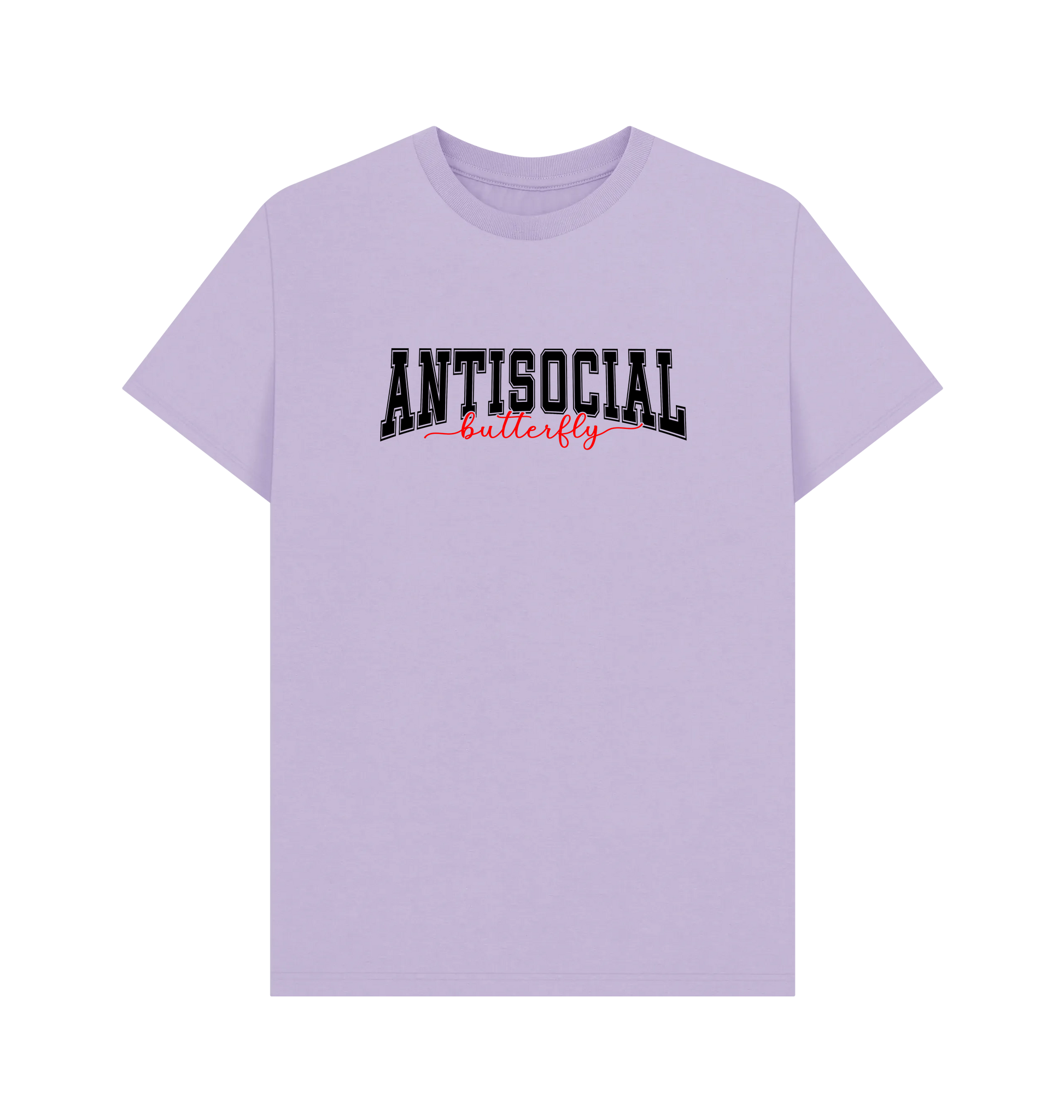Lilac Printed T-shirt Front