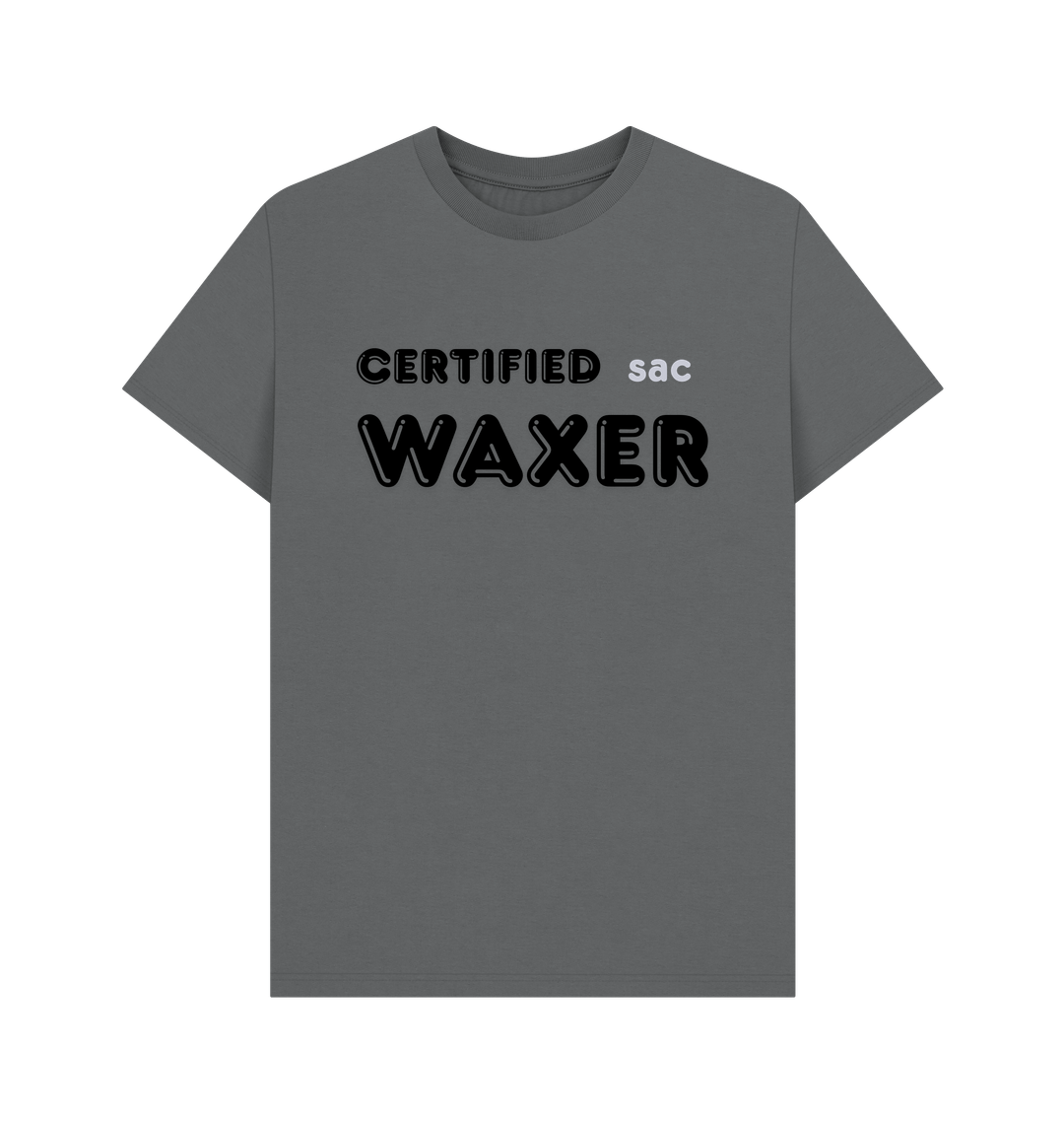 Slate Grey Printed T-shirt Front