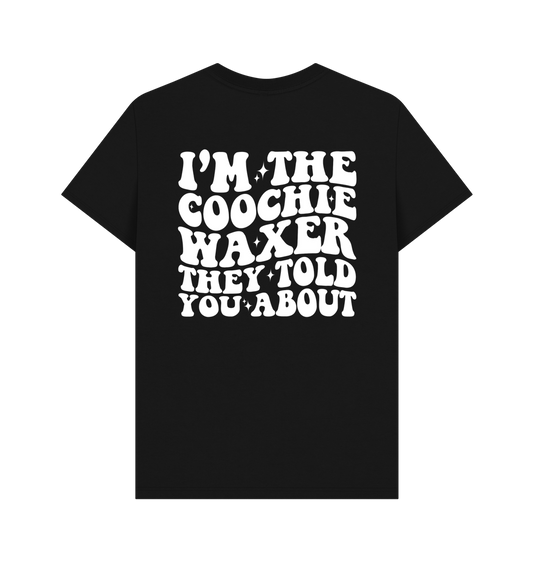Black Printed T-shirt Back
