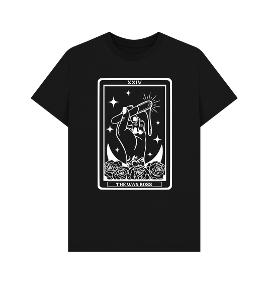 Black Printed T-shirt Front