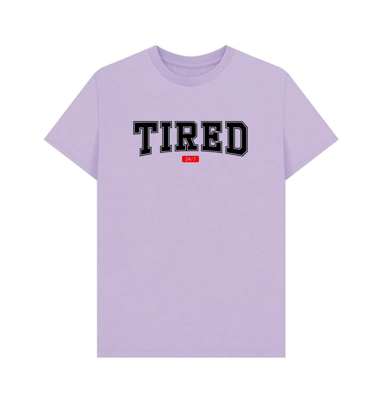 Lilac Printed T-shirt Front