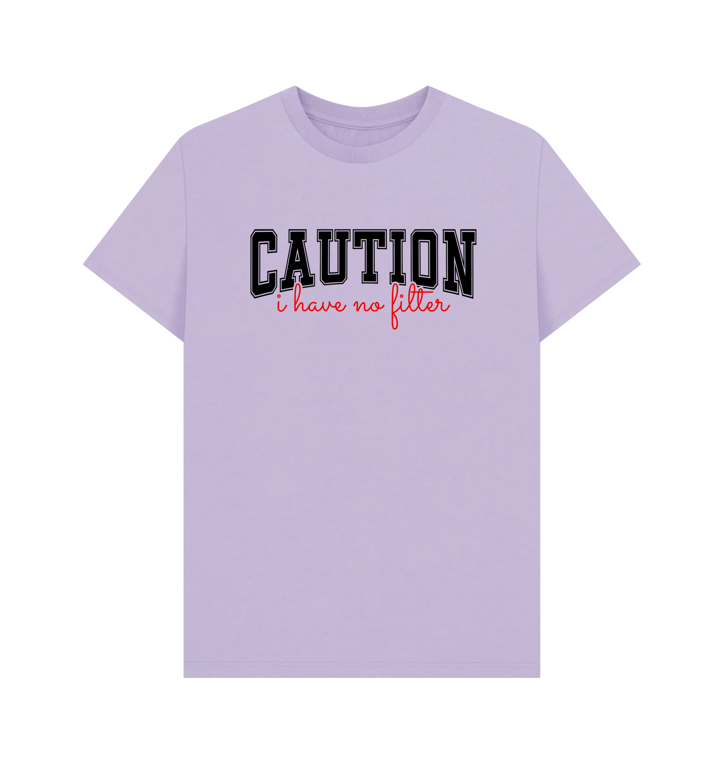 Lilac Printed T-shirt Front