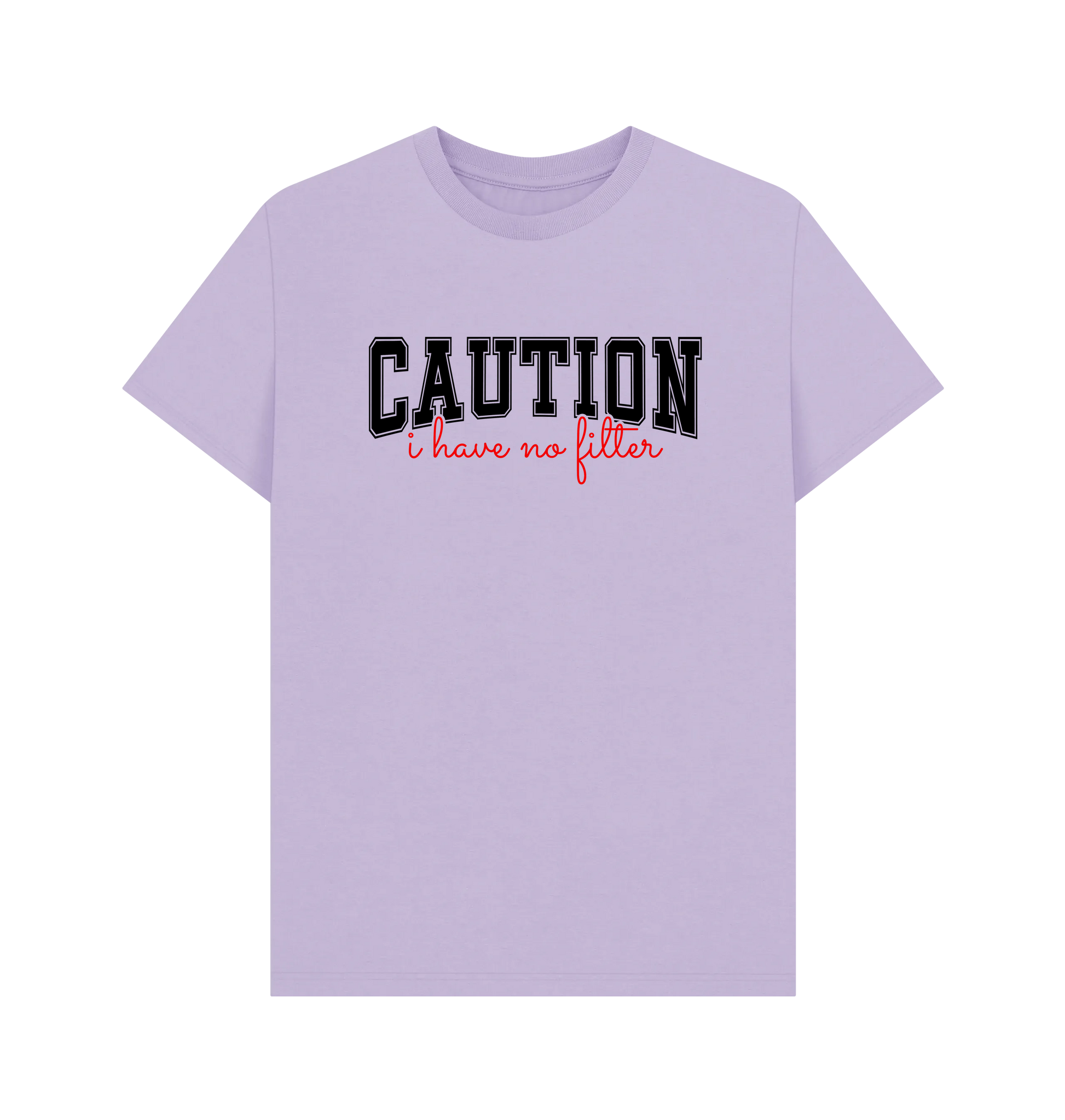 Lilac Printed T-shirt Front