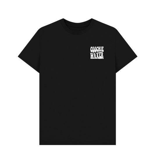 Black Printed T-shirt Front