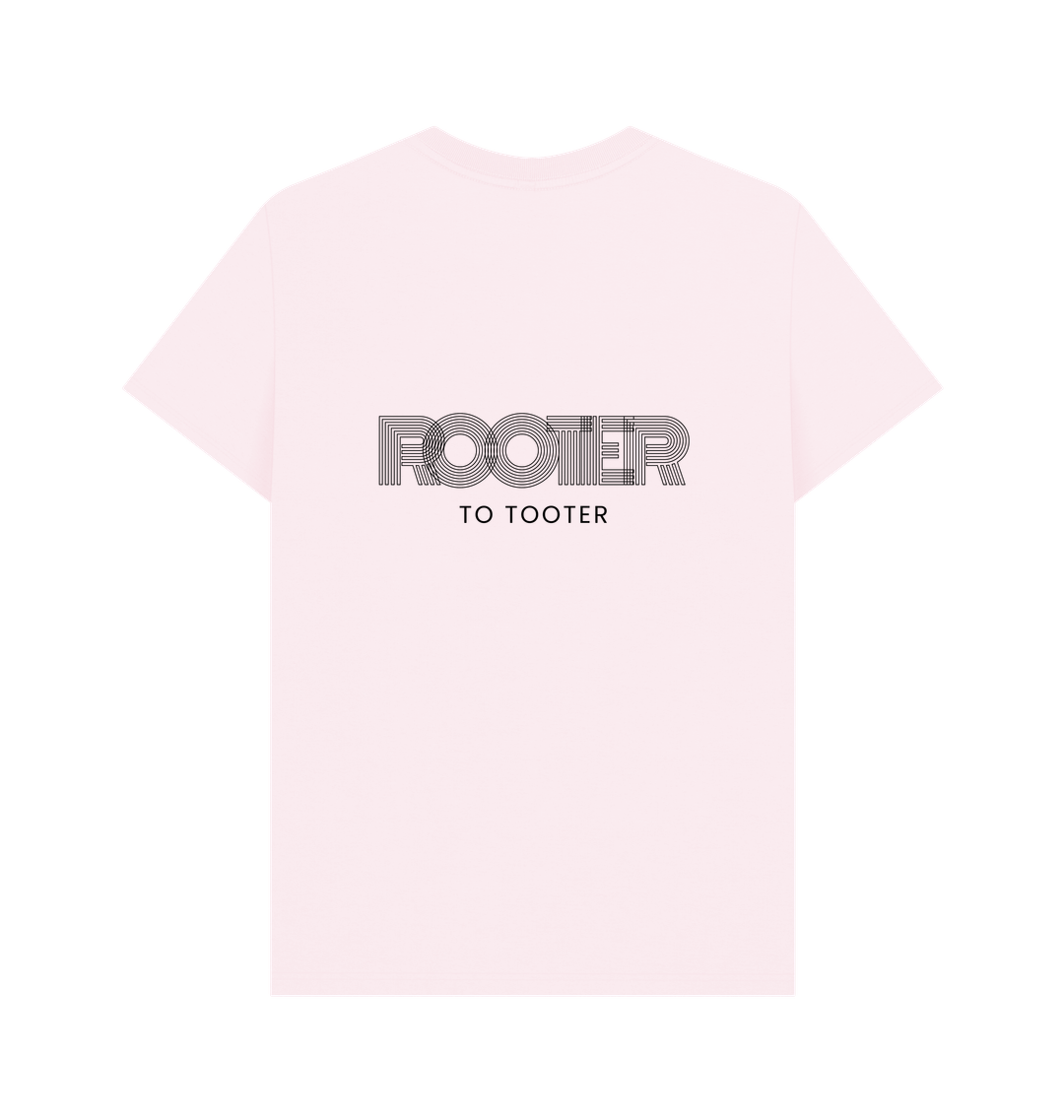 Pink Printed T-shirt Back