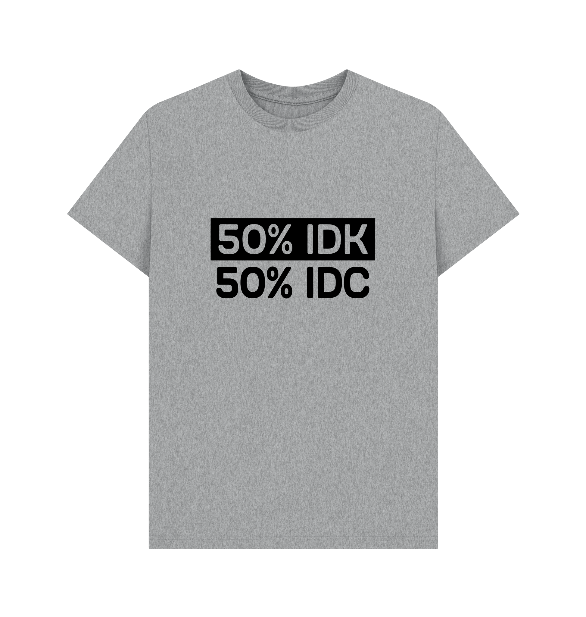 Athletic Grey Printed T-shirt Front