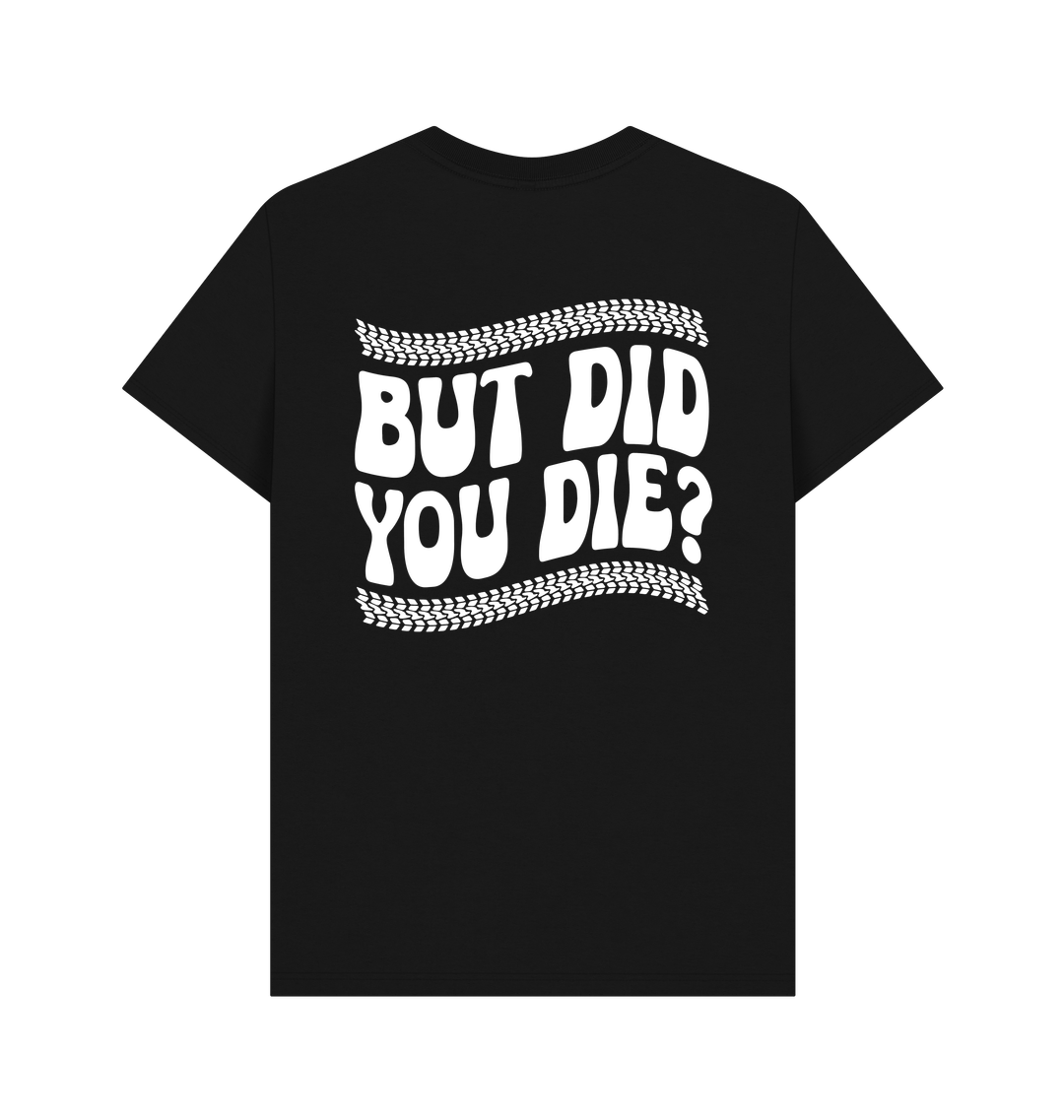 Black Printed T-shirt Back