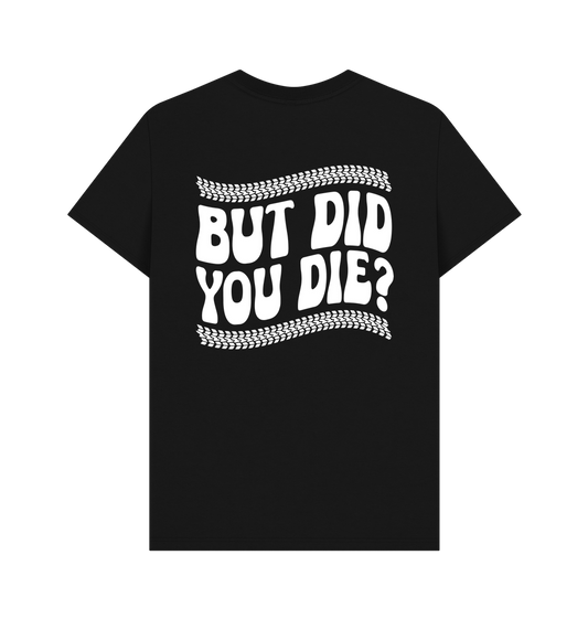 Black Printed T-shirt Back