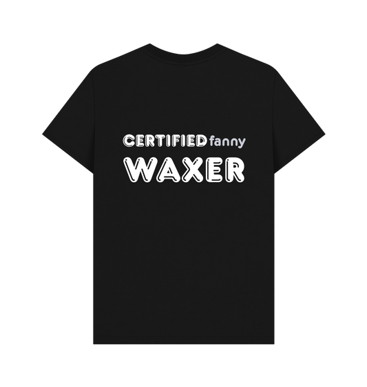 Black Printed T-shirt Back